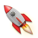 How emoji rocket displayed on LG