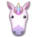 How emoji unicorn displayed on LG