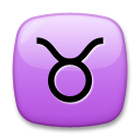 How emoji Taurus displayed on LG