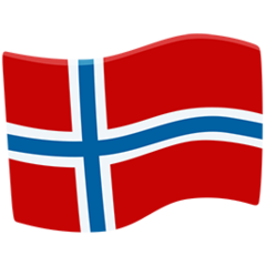 How emoji flag: Norway displayed on Messenger