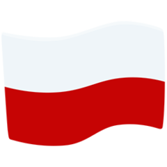 How emoji flag: Poland displayed on Messenger