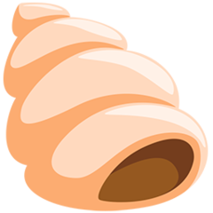 How emoji spiral shell displayed on Messenger