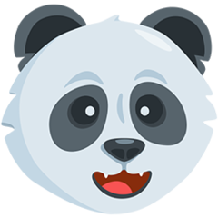 How emoji panda displayed on Messenger