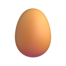 How emoji egg displayed on Microsoft 3D animated