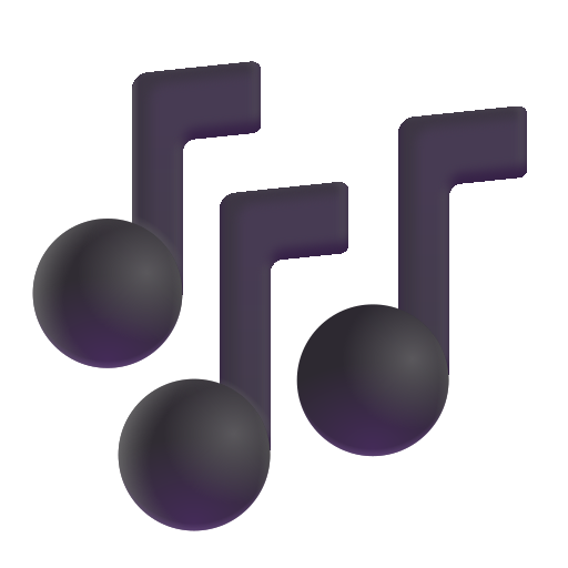 How emoji musical notes displayed on Microsoft 3D fluent