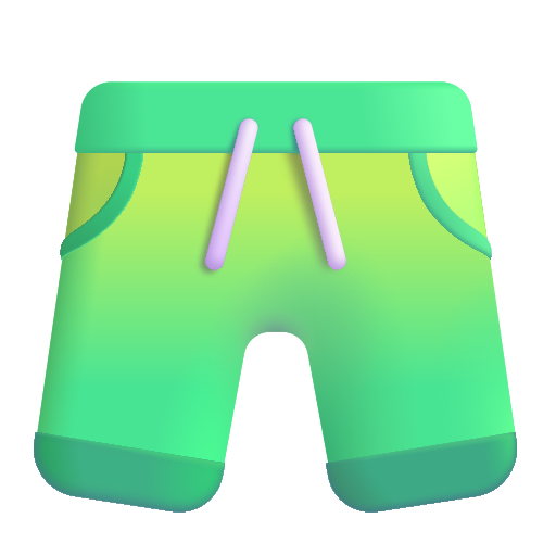 How emoji shorts displayed on Microsoft 3D fluent