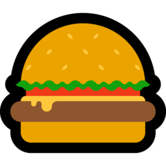 How emoji hamburger displayed on Microsoft