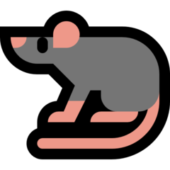 How emoji rat displayed on Microsoft