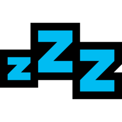 How emoji ZZZ displayed on Microsoft