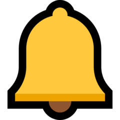 How emoji bell displayed on Microsoft