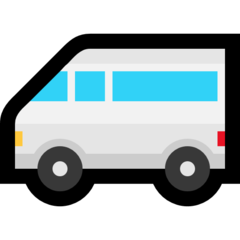 How emoji minibus displayed on Microsoft