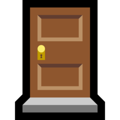 How emoji door displayed on Microsoft