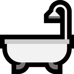 How emoji bathtub displayed on Microsoft