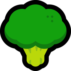 How emoji broccoli displayed on Microsoft