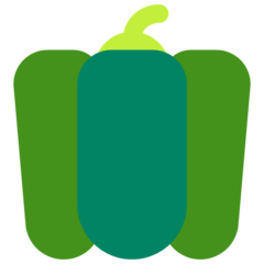 How emoji bell pepper displayed on Microsoft