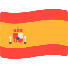 How emoji flag: Spain displayed on Mozilla