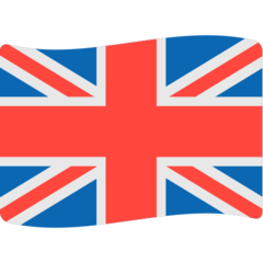 How emoji flag: United Kingdom displayed on Mozilla