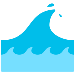 How emoji water wave displayed on Mozilla