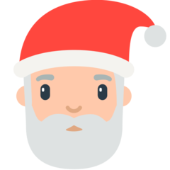 How emoji Santa Claus displayed on Mozilla