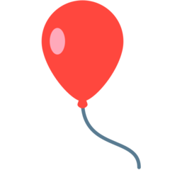 How emoji balloon displayed on Mozilla