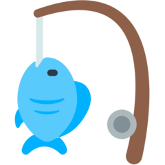 How emoji fishing pole displayed on Mozilla