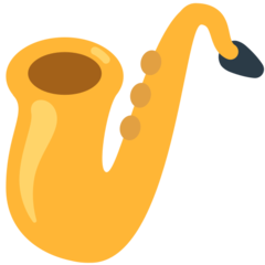 How emoji saxophone displayed on Mozilla