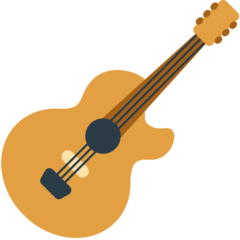 How emoji guitar displayed on Mozilla