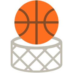 How emoji basketball displayed on Mozilla