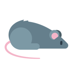 How emoji rat displayed on Mozilla