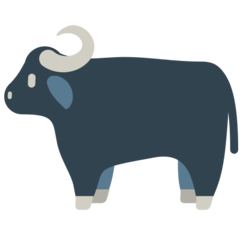 How emoji water buffalo displayed on Mozilla