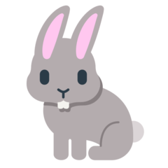 How emoji rabbit displayed on Mozilla