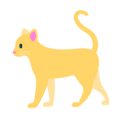 How emoji cat displayed on Mozilla