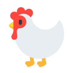 How emoji rooster displayed on Mozilla