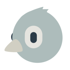 How emoji bird displayed on Mozilla