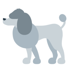 How emoji poodle displayed on Mozilla