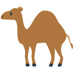 How emoji camel displayed on Mozilla