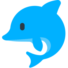 How emoji dolphin displayed on Mozilla