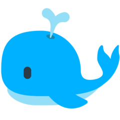 How emoji spouting whale displayed on Mozilla