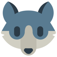 How emoji wolf displayed on Mozilla