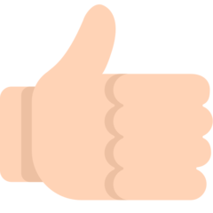 How emoji thumbs up displayed on Mozilla