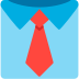 How emoji necktie displayed on Mozilla