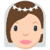 How emoji person with veil displayed on Mozilla