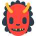 How emoji ogre displayed on Mozilla