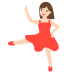 How emoji woman dancing displayed on Mozilla