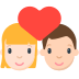 How emoji couple with heart displayed on Mozilla