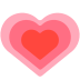 How emoji growing heart displayed on Mozilla