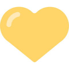 How emoji yellow heart displayed on Mozilla