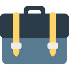 How emoji briefcase displayed on Mozilla