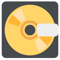 How emoji computer disk displayed on Mozilla