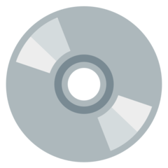 How emoji optical disk displayed on Mozilla